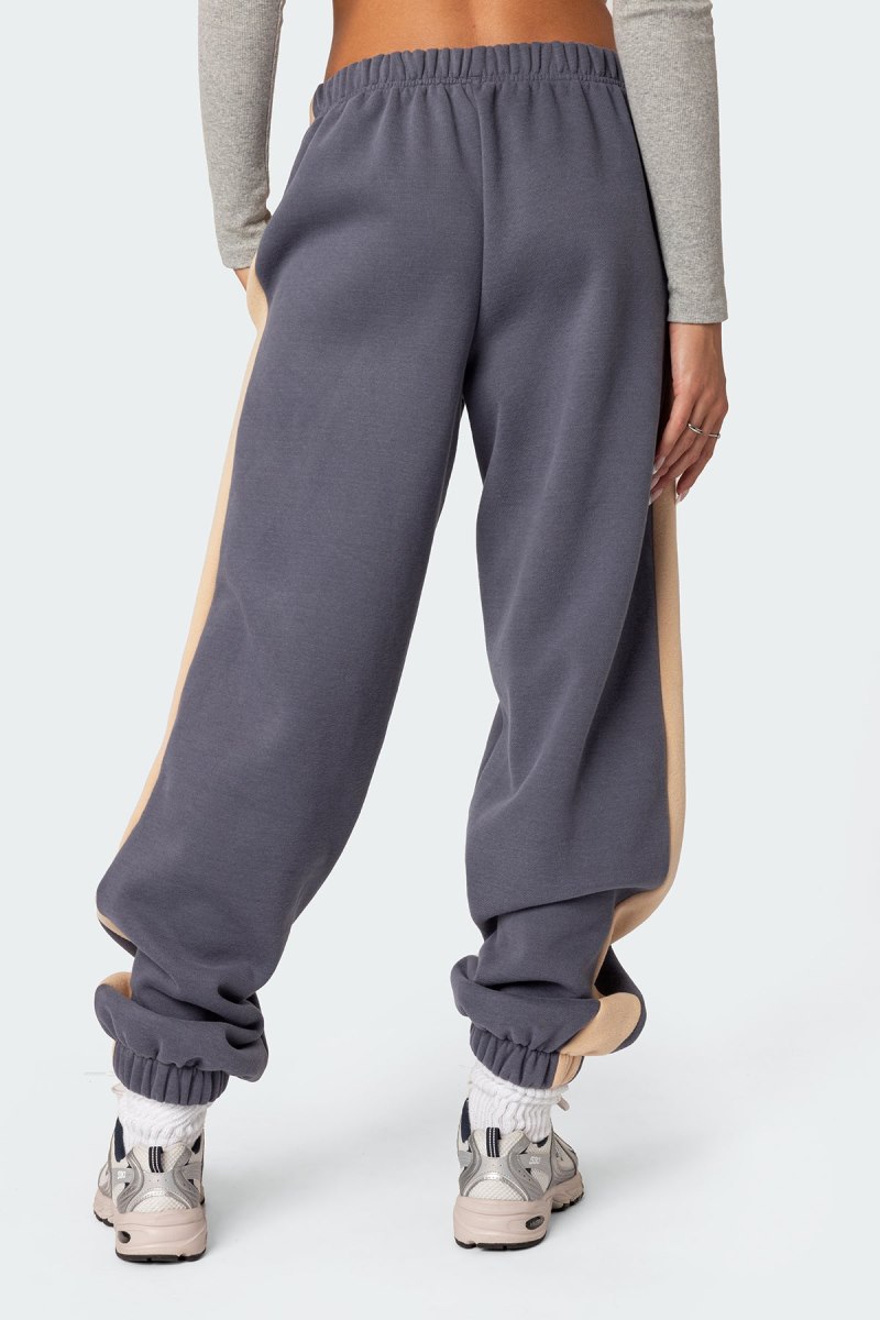 Edikted Saturn Oversized Sweatpants Blue | USA XD908930W4