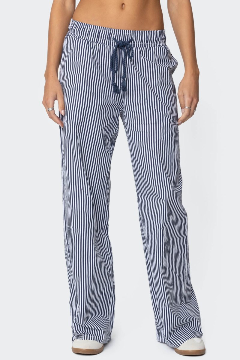 Edikted Seaside Striped Pants Mix | USA AY526172P3
