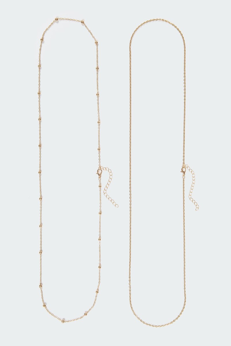 Edikted Sissy Pack Of 2 Belly Chains Gold | USA BH965796T1