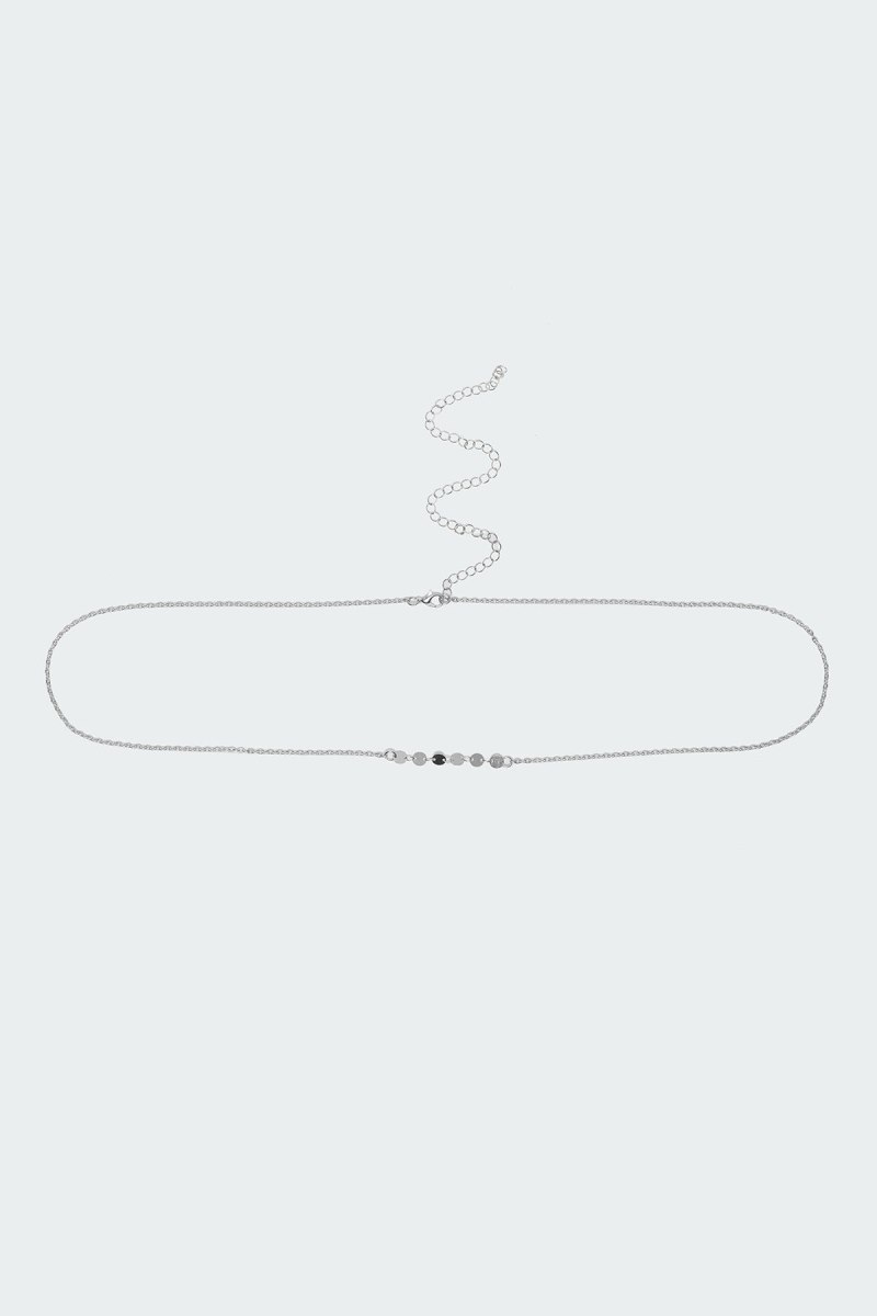 Edikted Sparkle Time Belly Chains Silver | USA MK187408J6