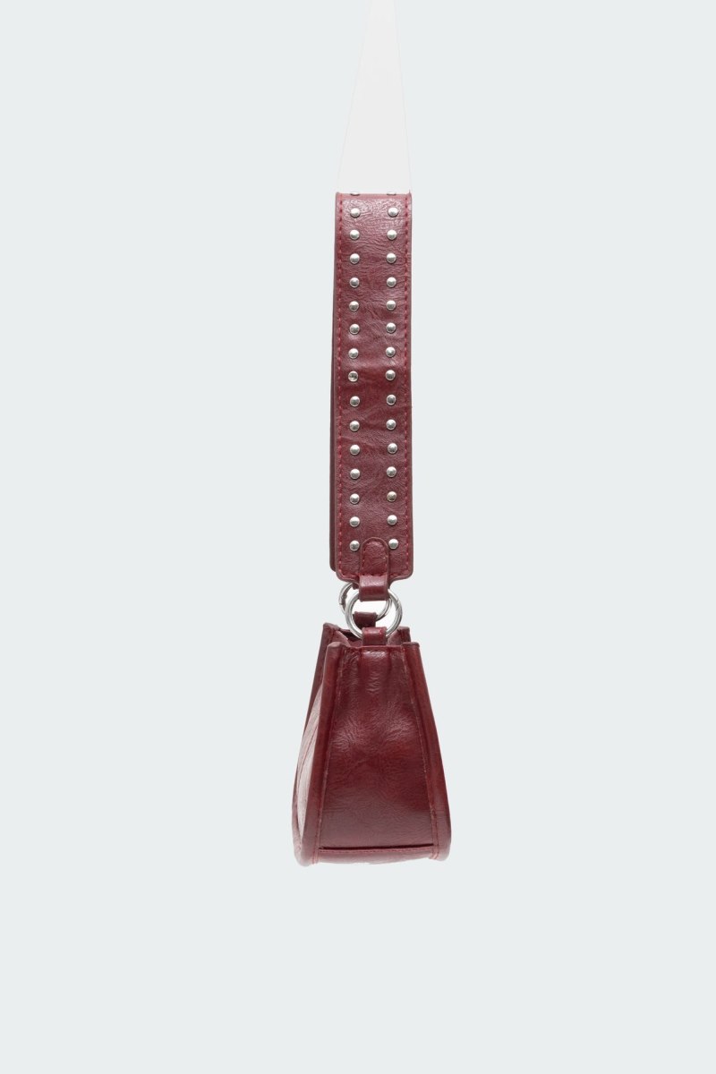 Edikted Studded Strap Faux Leather Bags Red | USA FG190079I4