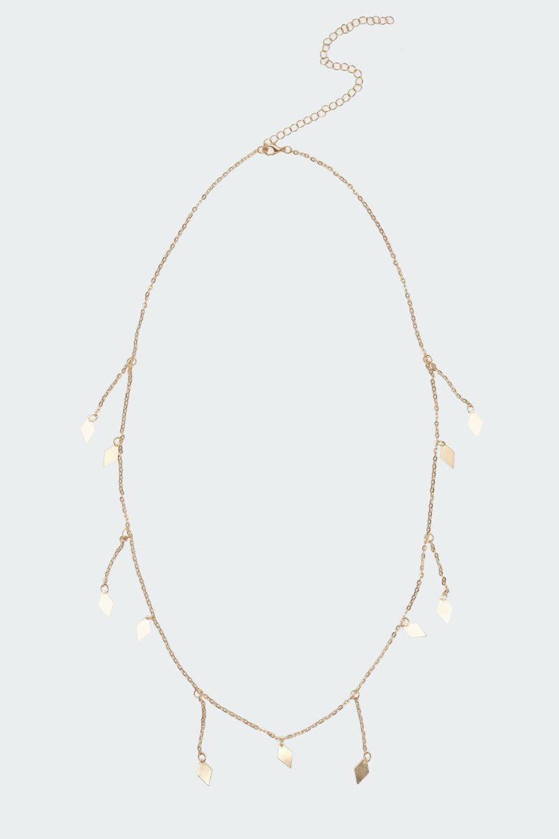 Edikted Triangle Drop Belly Chains Gold | USA PO126782T1