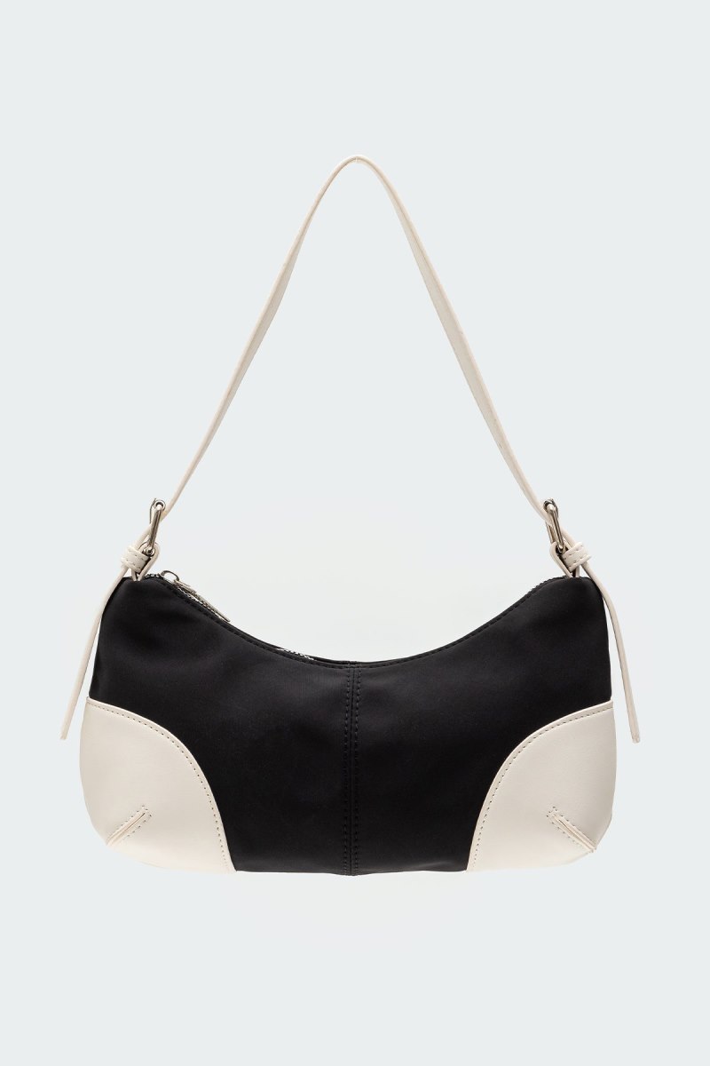 Edikted Tuxedo Contrast Nylon Bags Black | USA GK810101G9