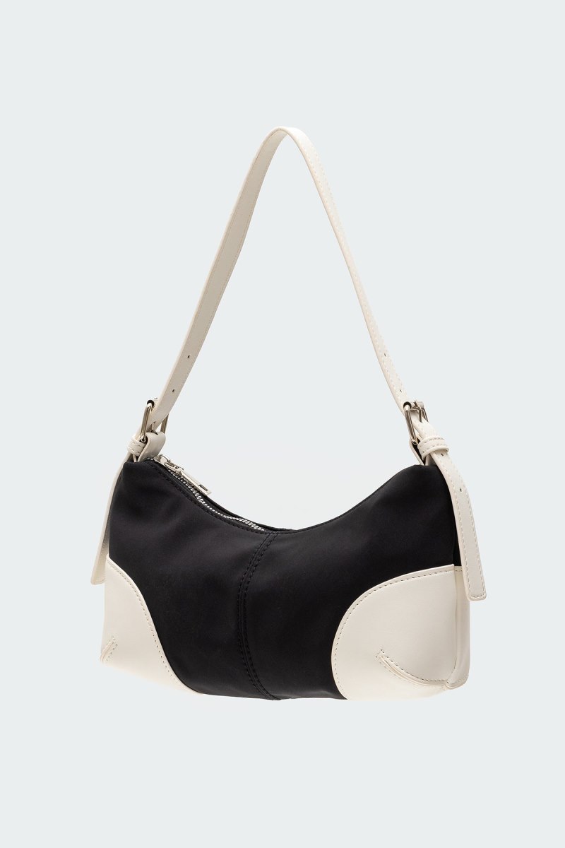 Edikted Tuxedo Contrast Nylon Bags Black | USA GK810101G9