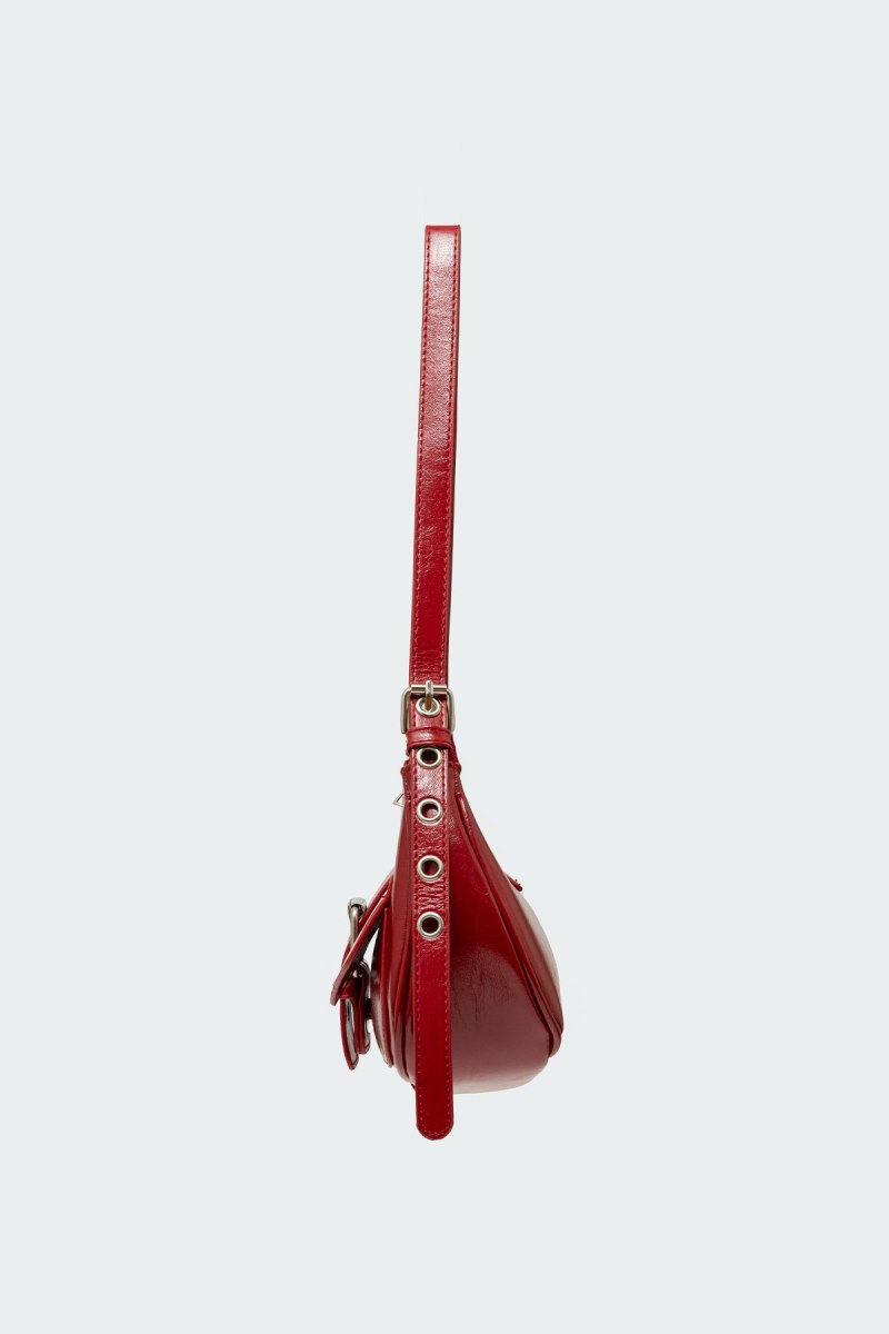 Edikted Washed Faux Leather Buckle Bags Brown | USA XN264096R4