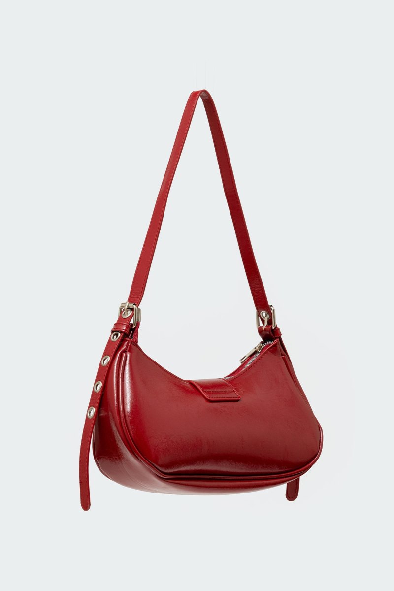 Edikted Washed Faux Leather Buckle Bags Brown | USA XN264096R4