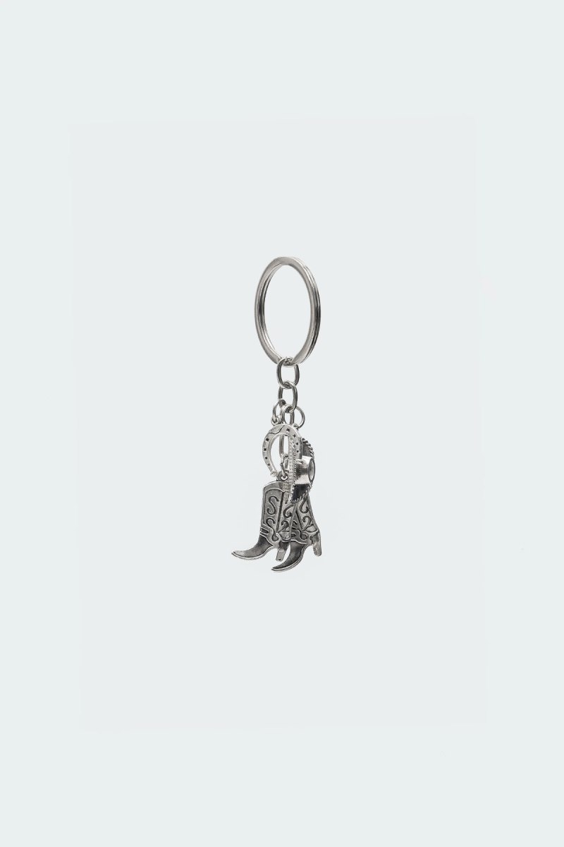 Edikted Wild West Keychain Fun Stuff Silver | USA II515541Z9