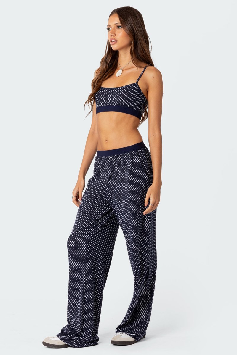 Edikted Zariah Printed Bralette Crop Tops Mix | USA QM093459X6